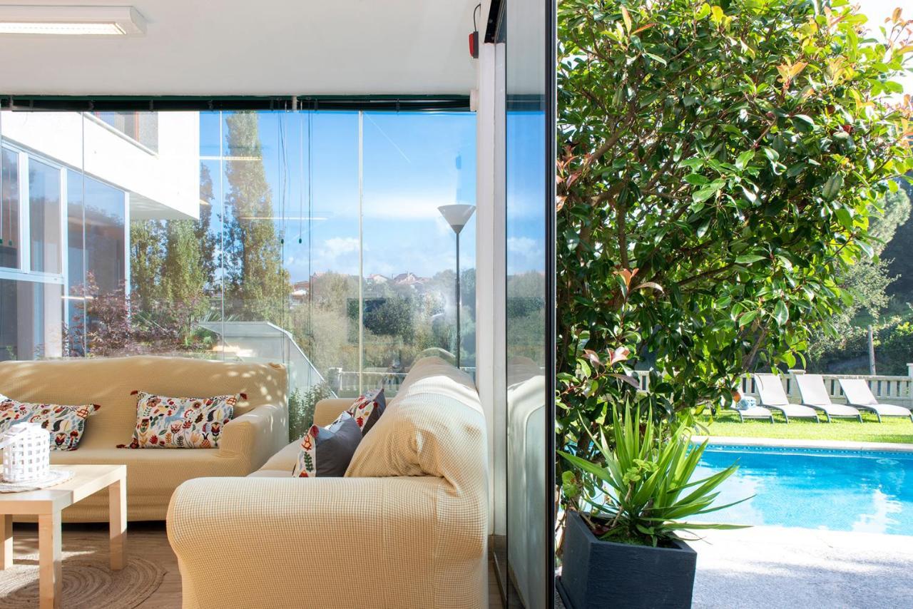 Вилла Casa El Castanal Con Piscina Privada Виго Экстерьер фото