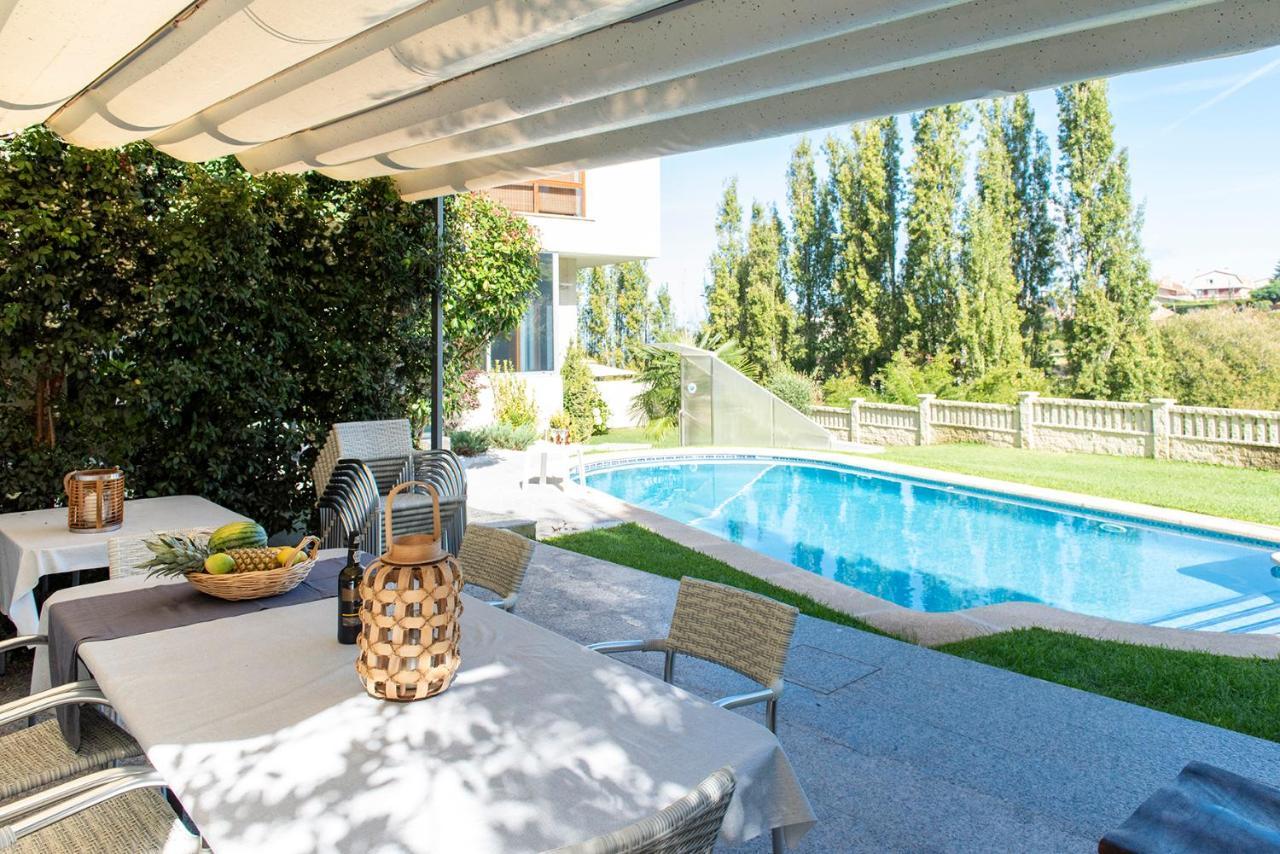 Вилла Casa El Castanal Con Piscina Privada Виго Экстерьер фото