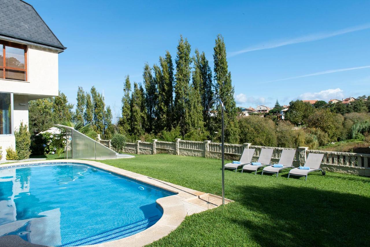 Вилла Casa El Castanal Con Piscina Privada Виго Экстерьер фото