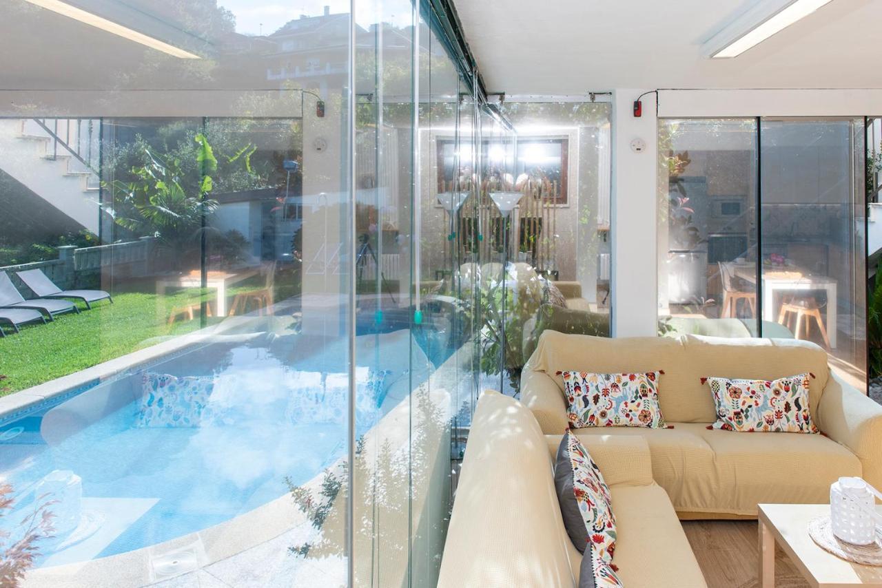 Вилла Casa El Castanal Con Piscina Privada Виго Экстерьер фото