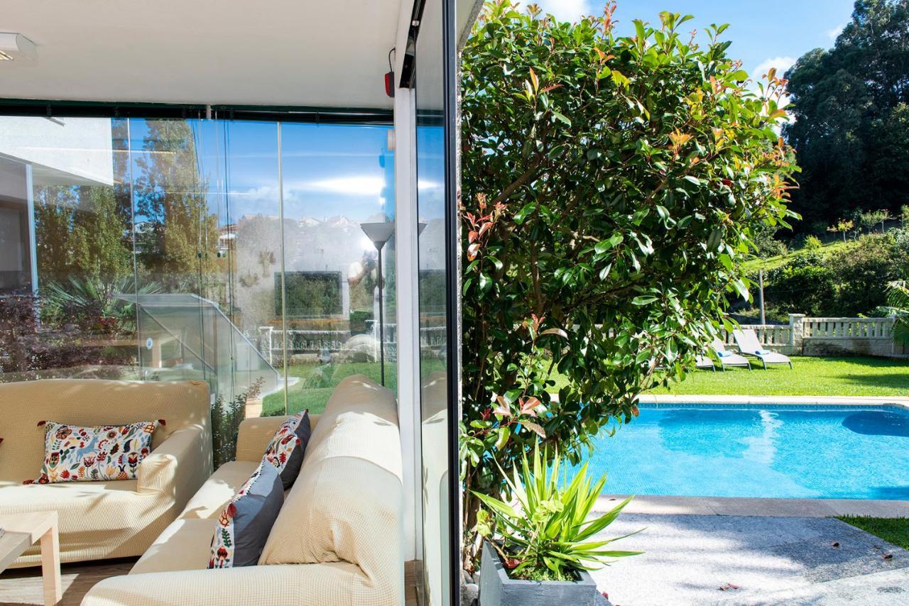 Вилла Casa El Castanal Con Piscina Privada Виго Экстерьер фото