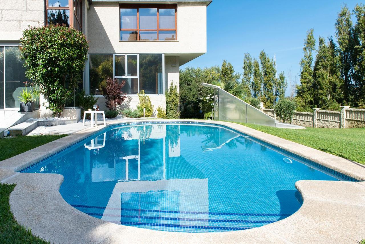 Вилла Casa El Castanal Con Piscina Privada Виго Экстерьер фото